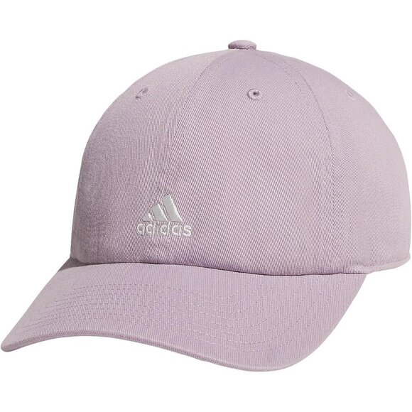 Adidas Women\'s Purple Off White Baseball Adjustable Cotton Athletic Relaxed Hat main image 5